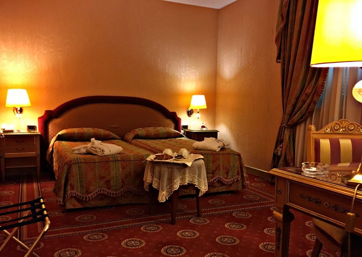 ベッド2台スーペリアルーム のアンドレオラ・セントラル ・ホテル ミラノ