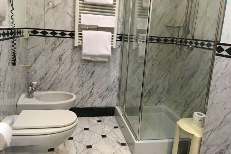 Double superior room for single use のアンドレオラ・セントラル ・ホテル ミラノ