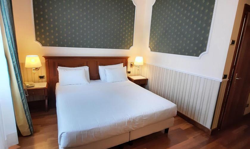 ダブルベッド2台または2ベッドルーム のアンドレオラ・セントラル ・ホテル ミラノ ダブルベッド2台または2ベッドルーム のアンドレオラ・セントラル ・ホテル ミラノ